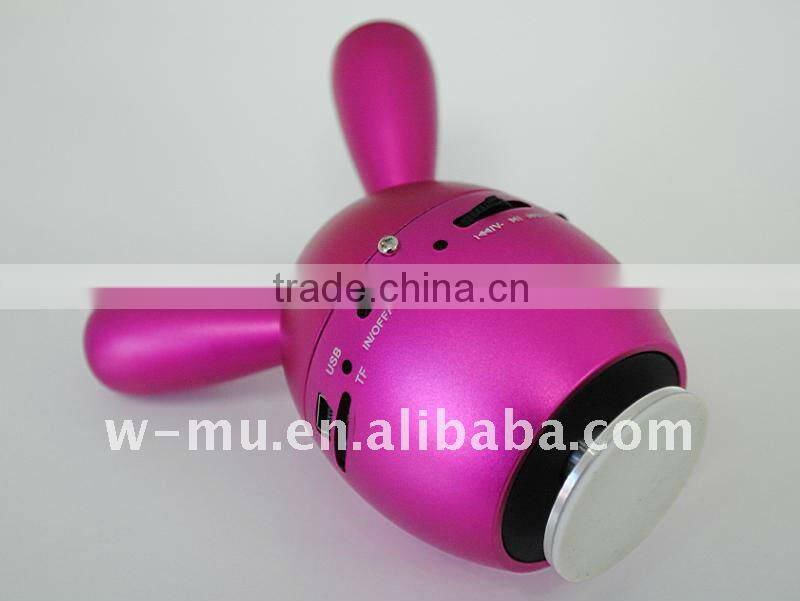 Table SD Card plastic speaker boxes