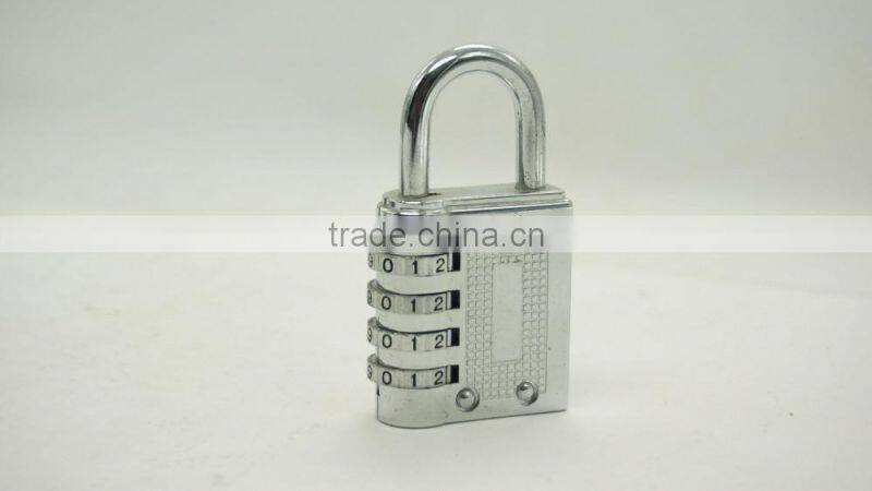 mechanical metal dial padlock lugggage suitcase lock JN6024