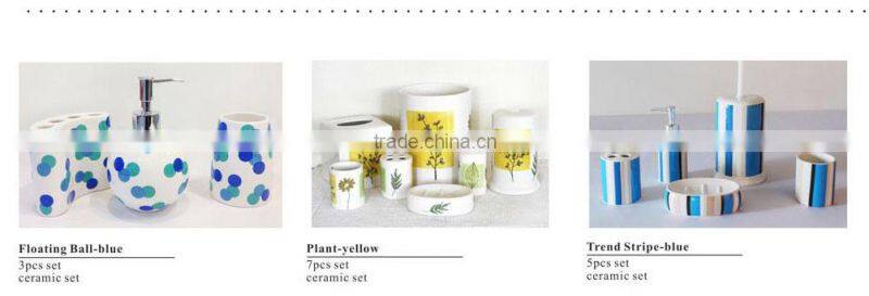 Rock Park grey ceramic Bathroom Accessories/ China wholesaler Bath Accessories