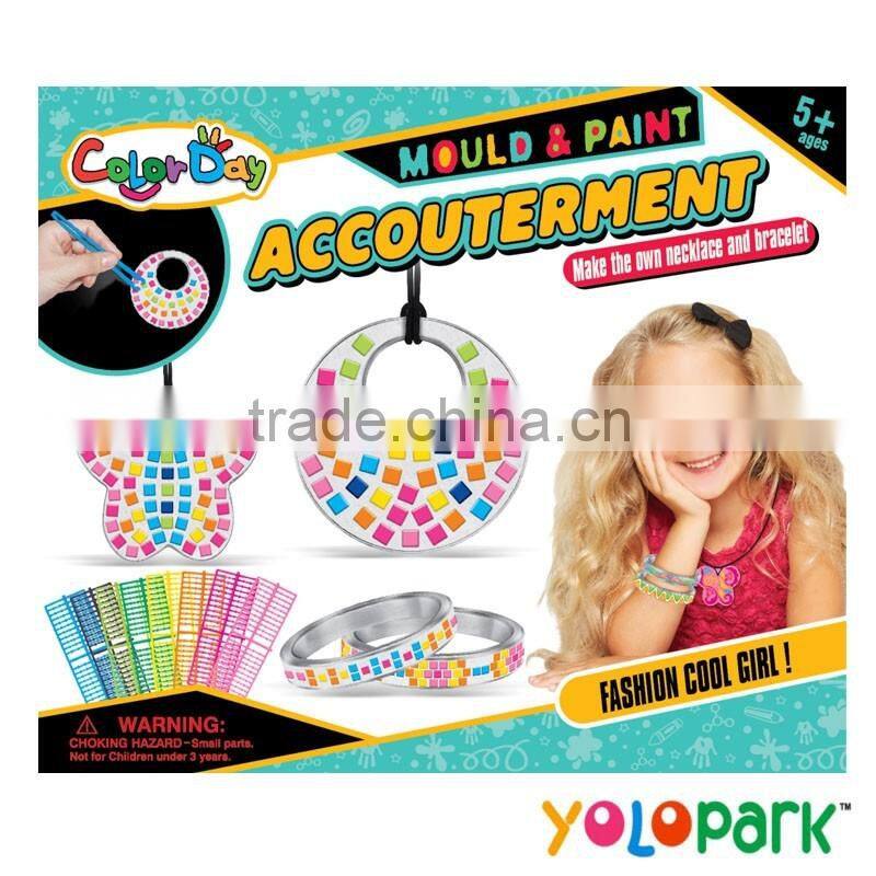 NEW! Plaster DIY manual color drawing toy, kids painting toys set with PROMOTION PRICE