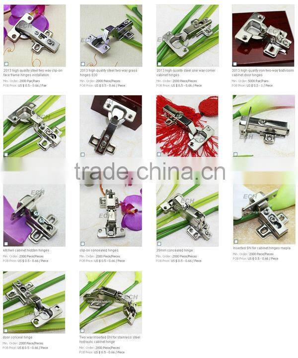 Hot sale high quality iron 180 degree cabinet hinges