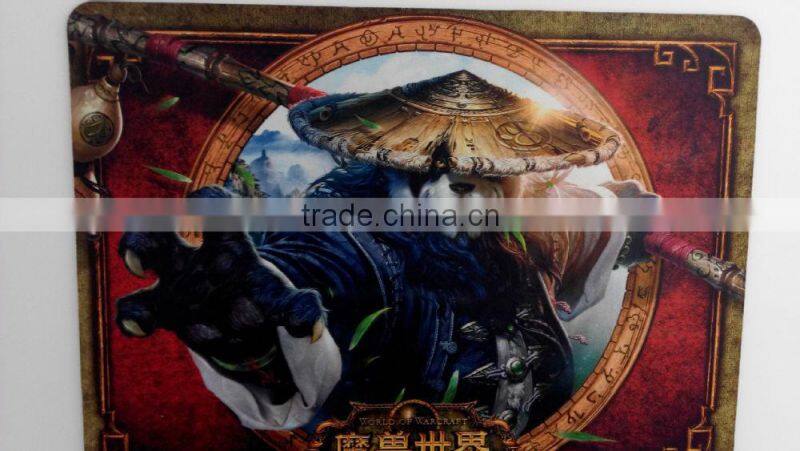 custom flat gaming mousepad