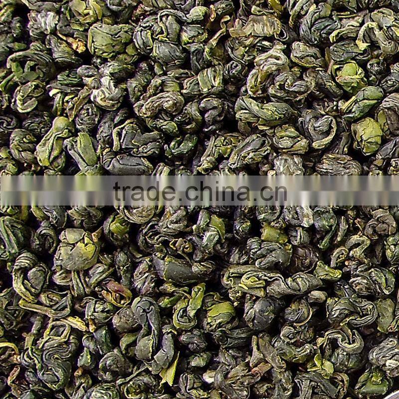Hot selling china tea anti-aging green tea pearl lvzhucha organic gunpowder green tea
