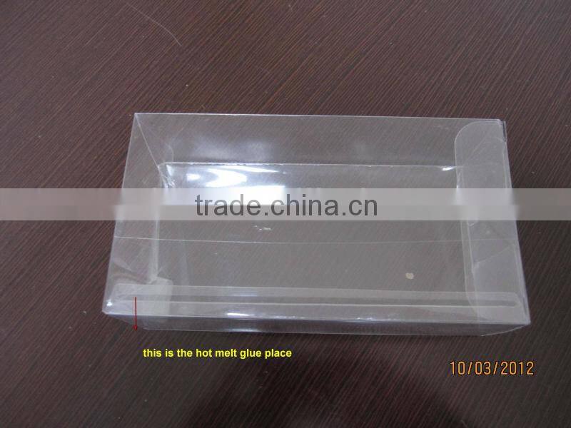 Hot melt gluing printed boxes machine