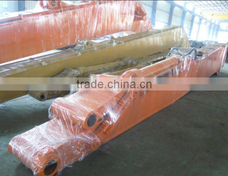 Long reach excavator arms