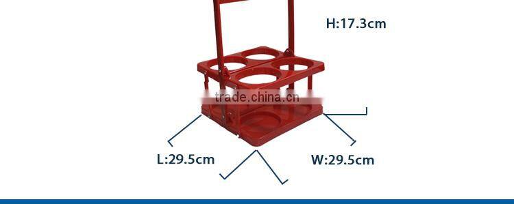 plastic double pack beer bottle holder