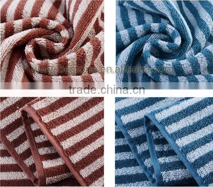 Soft Cotton Striped Face Towel