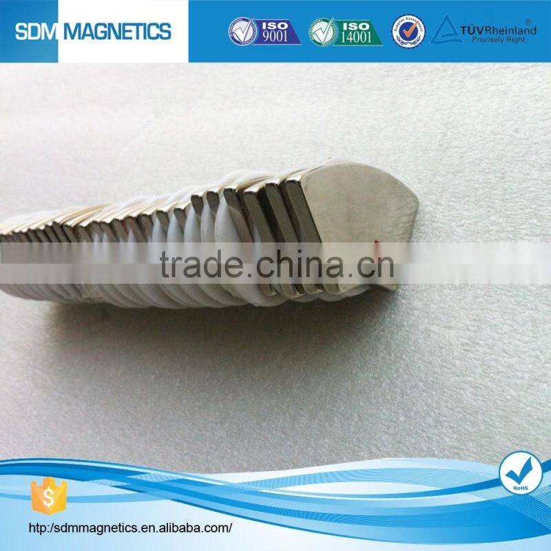 Stable performance cheap thin custom size neodymium magnet