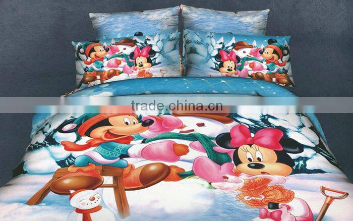 100% cotton 3D children bedding set