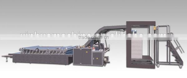 semi-auto carton box flute laminating machine/corugated box making machine