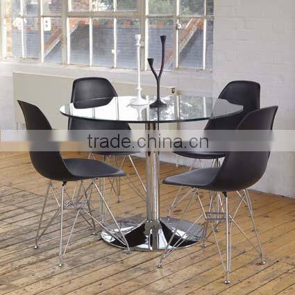 Leisure chair/Eiffel plastic chair/in door chair/dinning chair/living chair1028e)