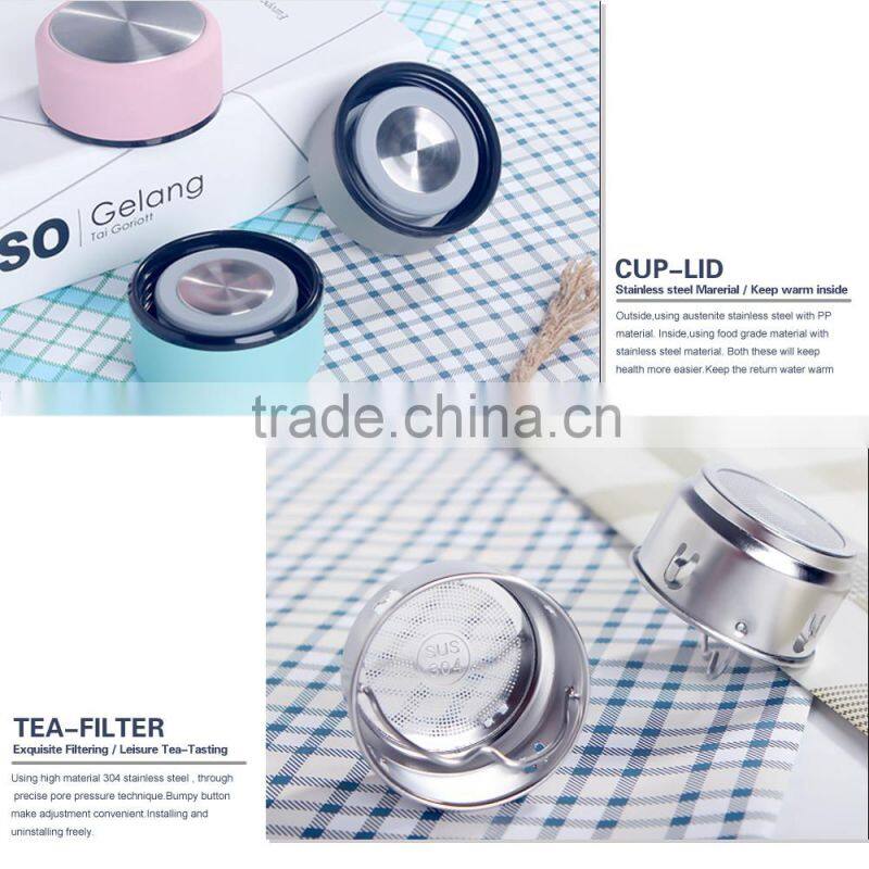 promotional christmas gift businessvacuum cup SS double wall thermos jug