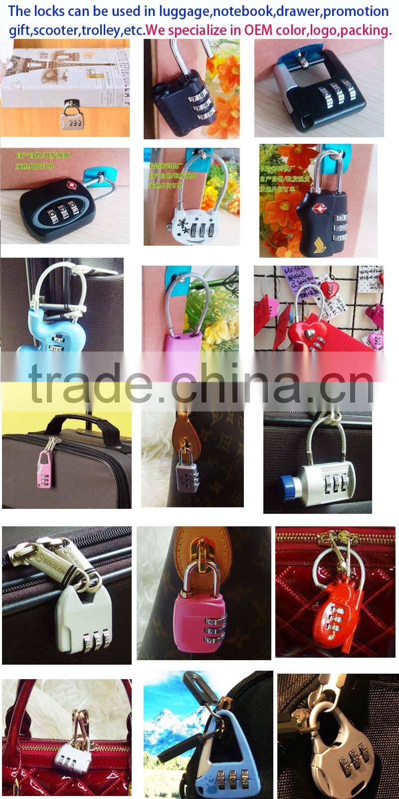 CH-32B travel kit adjustable combination lock manufacturer