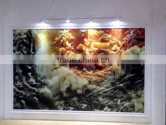 large format roll to roll printer/outdoor advertisement glass UV hybrid printer