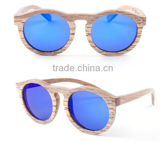 2016 colored glasses lenses wood polarized sunglasses