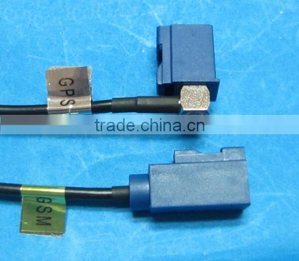 Combination GPS GSM Antenna with straight fakra / right angle