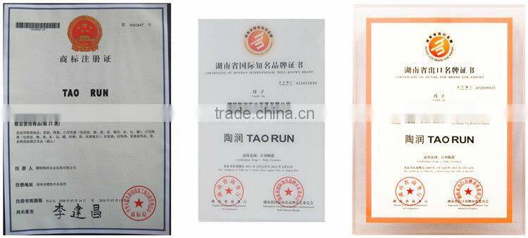 ceramic round flower design plate