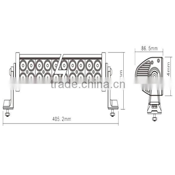 New arrival!!! 72w 10-30v car led light bar cheap offroad led light bar