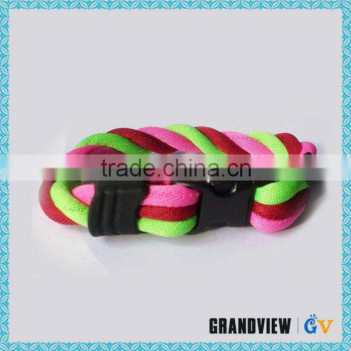 Pretty high quality green-red-pink sports necklace wholesale