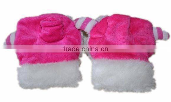 plush gloves