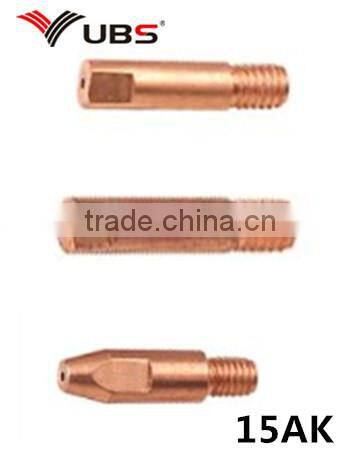 UBS Binzel contact tip 15AK M6 M8 E-Cu/CuCrZr