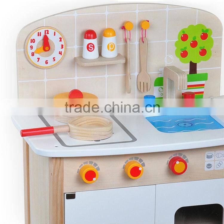 New diy kids play kitchen toy set, wooden kitchen toy, kitchen toy