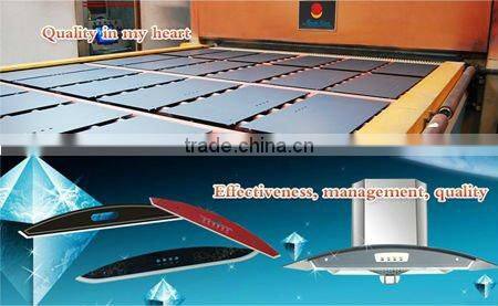 Customized induction cooker glass / 7mm glass ceramic cooktop