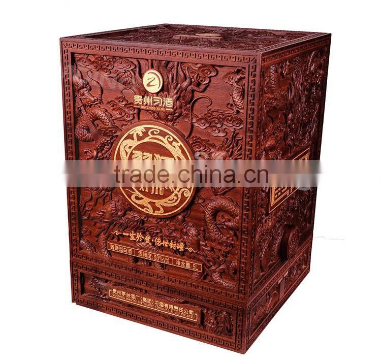 laser engraving wooden box