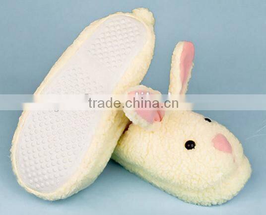 plush rabbit toy slipper/plush slipper/plush animal slipper/cute animal slippers