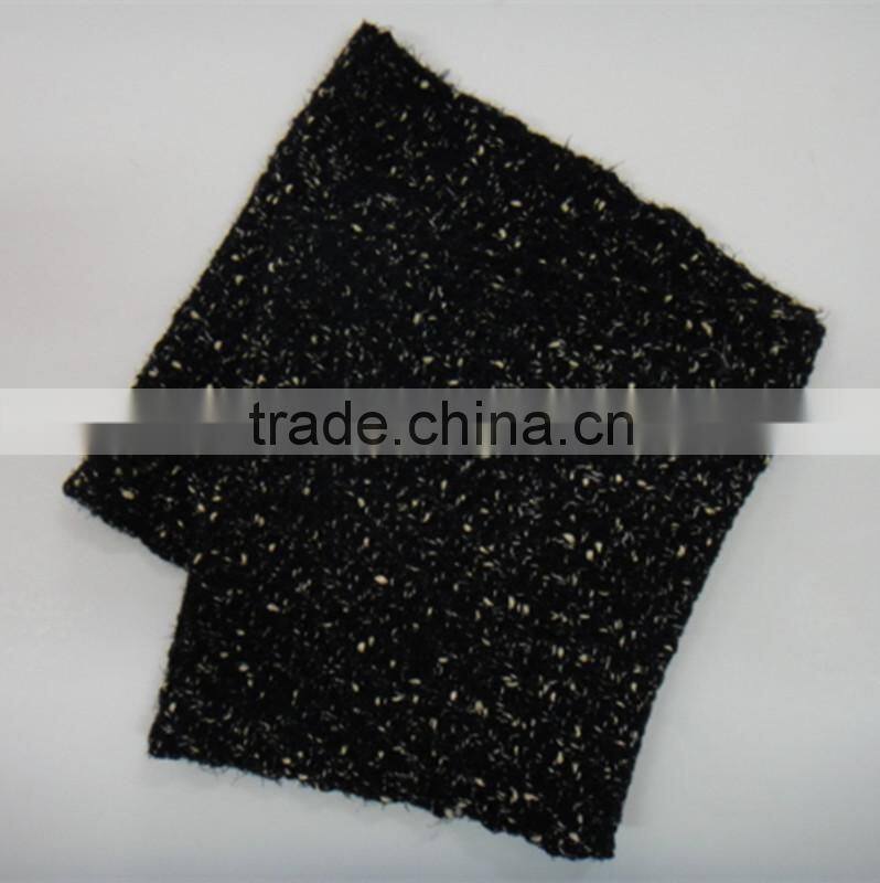 high quality chunky special yarn knitted beanie hat & loop set