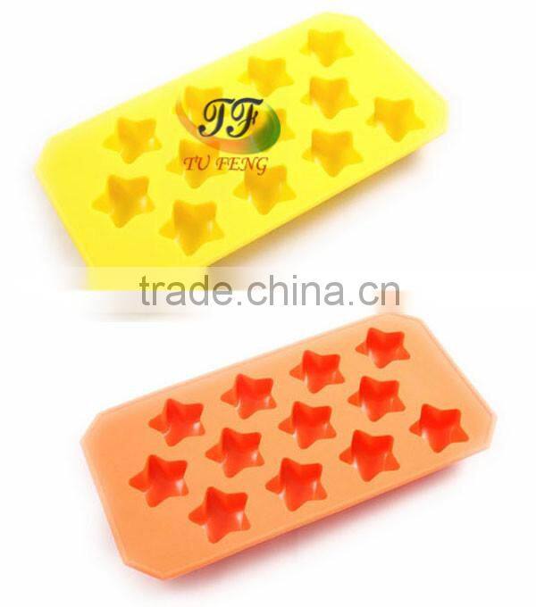 Dongguan wholesale star shape freezing custom ice cube tray