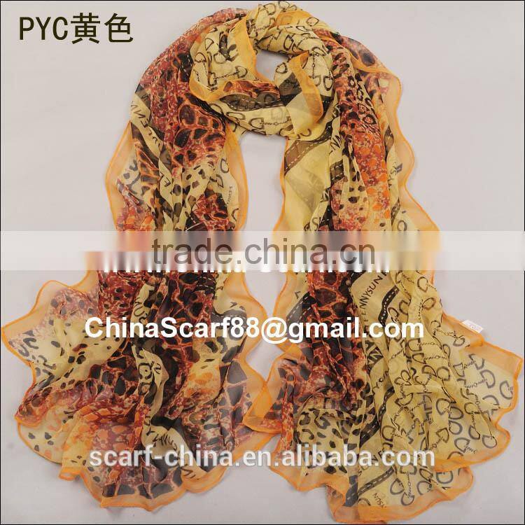 Georgette scarves wholesale