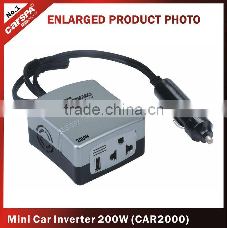 DC to AC 200W mini dc ac power inverter