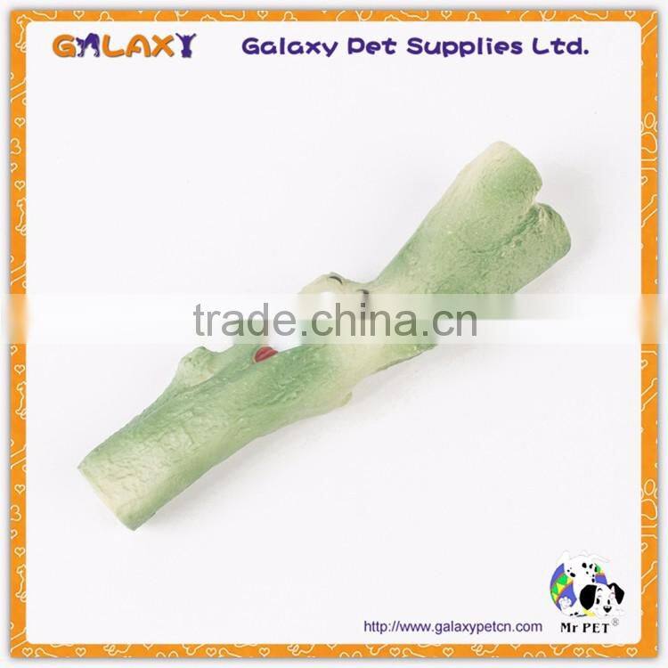 VT3011 rubber branch dog TOY Soft Rubber Pet Toys Dog Chew Toys Pet Products