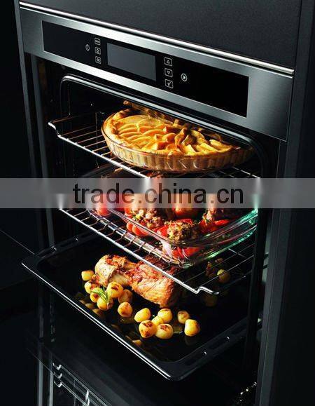 Heat Resistance Glass borosil clear glass lunch box with lock