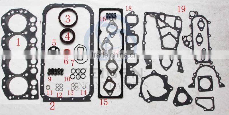Engine overhaul gasket set TD25 car auto parts for10101-43G29 on sale