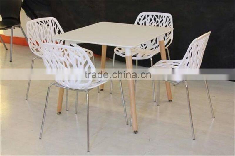 Bright Color Fashion Design Hollow Dining Chair JC-X15