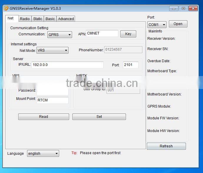 Hi-Target V30 RTK GPS GNSS land survey instrument Survey GPS Equipment