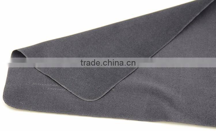 Knitted Microfiber Spectacle Lens Cleaning Cloth, Eyeglasses Cleaning Cloth, Decorated Microfiber Cleaning Cloth