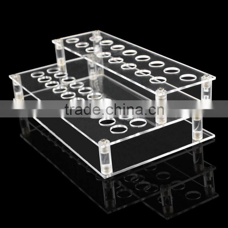 32 holes lipstick display acrylic display