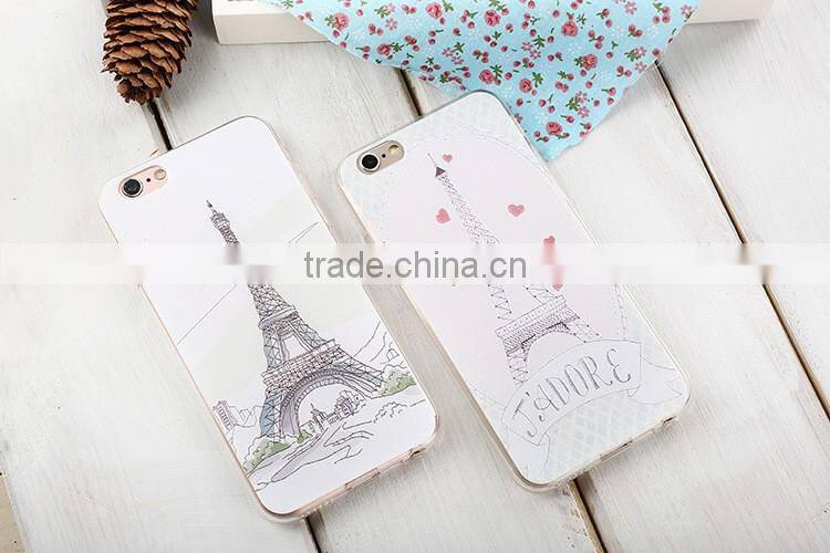 New arrival relief pure and fresh, crashproof protective phone case for iphone