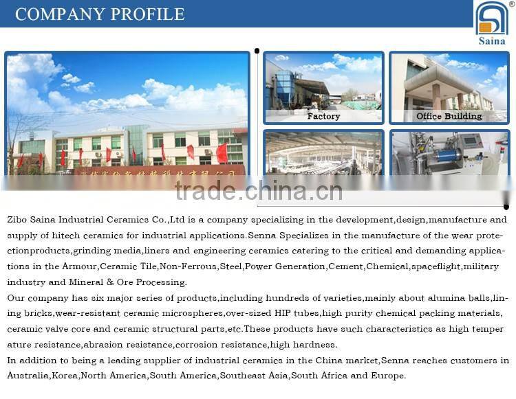 92% Al2O3 Industry Ceramic Higher Hardness Wear- resistance Mosaic Tile Mat