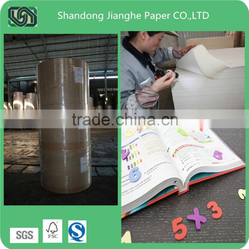 70g-80g Uniform evenness,Printing offset paper with good effect.