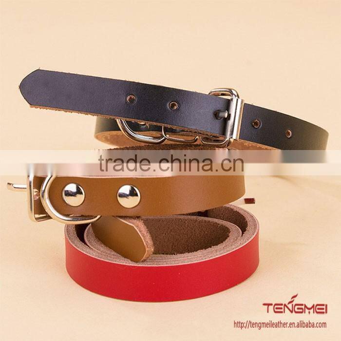 alibaba wholesale leather dog collar for small-sized dogs