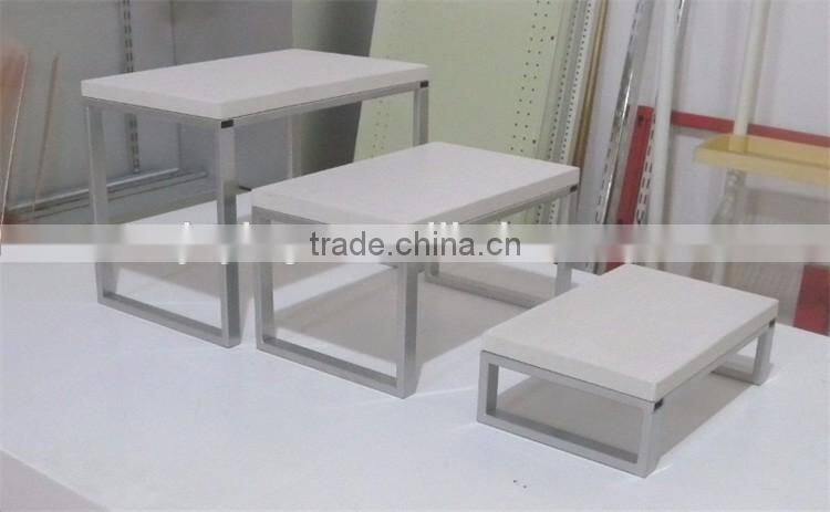 Detachable Powder Coating & MDF Table Display Rack