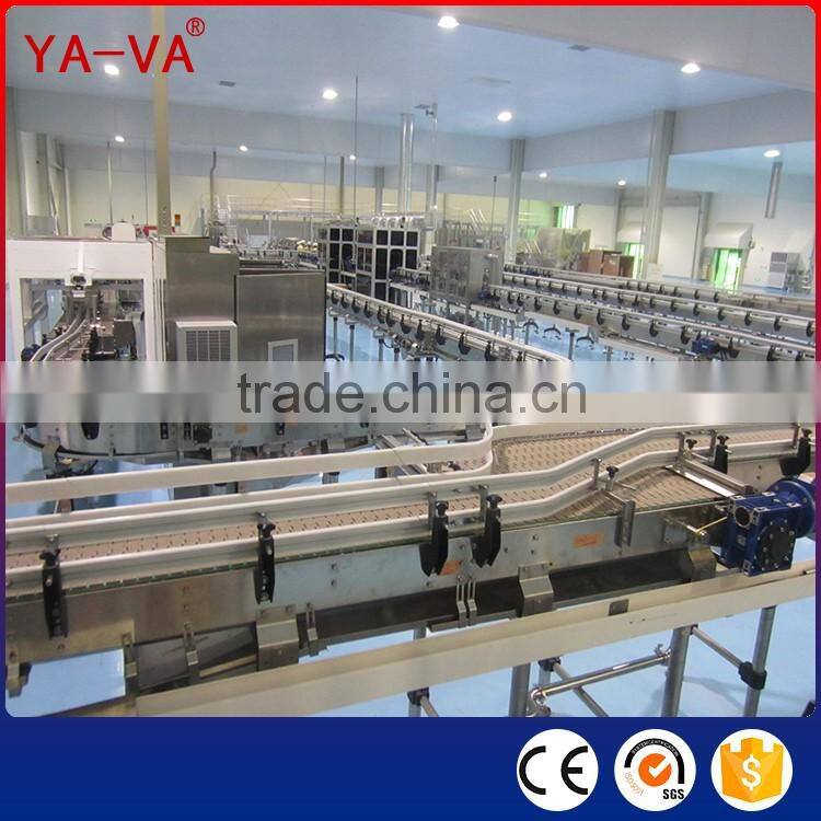 soft drink plate chain conveyor for bottle filling and labelling machine