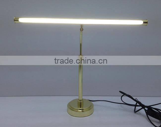 Black/Silver/Antique Brass 5Watt piano lamp