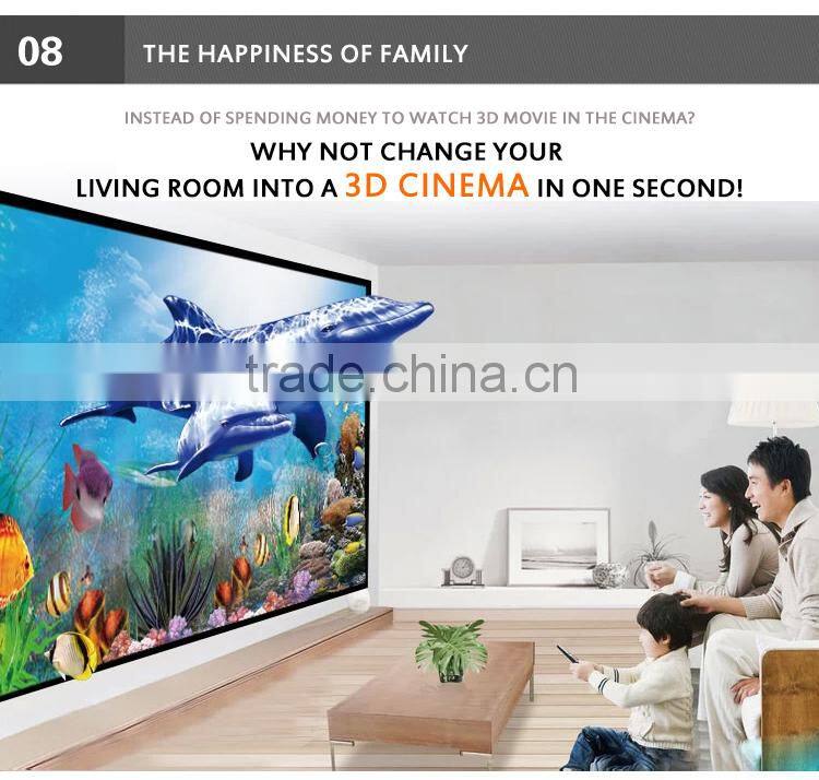 wifi bluetooth lcd projector, led projector for christmas day halloween new year easterday