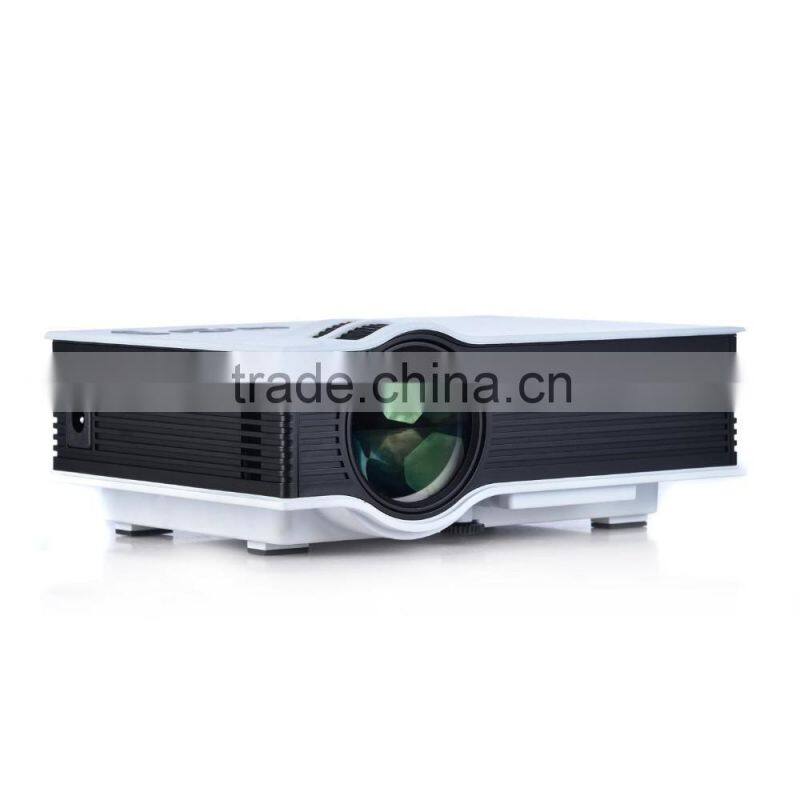 cheap and good quality make 800*480 1080p support UC40 portable projector, entertainmet projector,lcd beamer