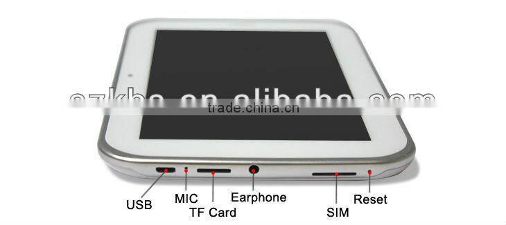 2013 Newest Dual Core tablet pc video chat Built-in 2G,support calling